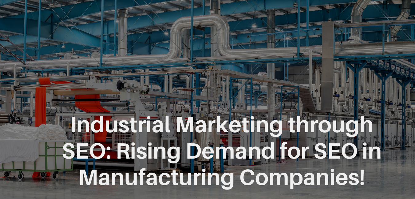 SEO for manufacturing industries